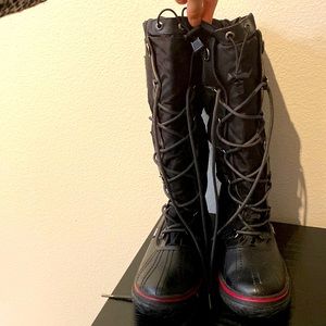 Pajar cozy, waterproof, snow boots, black, size 10.5